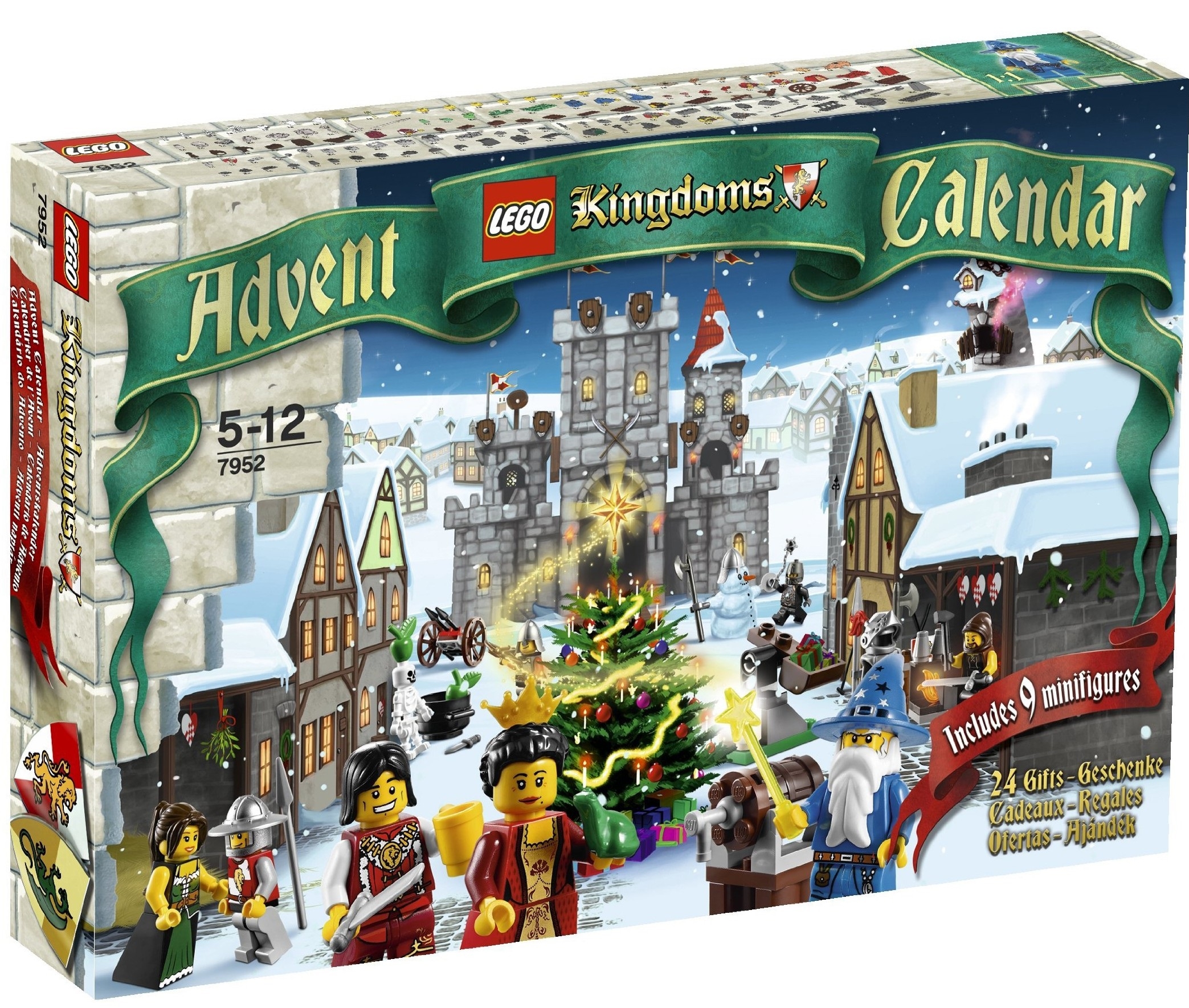 Лего 7952 Рождественский календарь Kingdoms