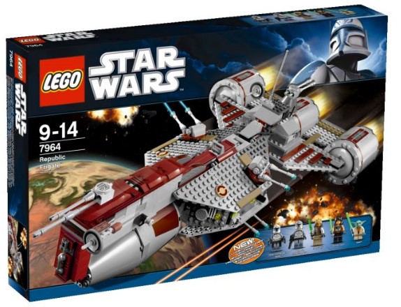 Лего Star Wars 7964 Республиканский фрегат