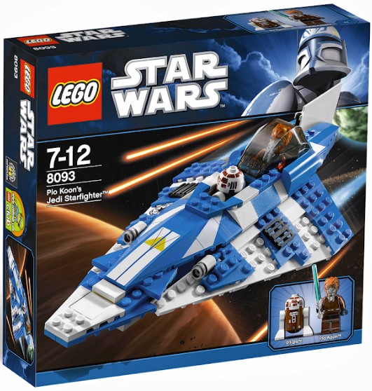 Лего Star Wars 8093 Звездный истребитель Пло Куна