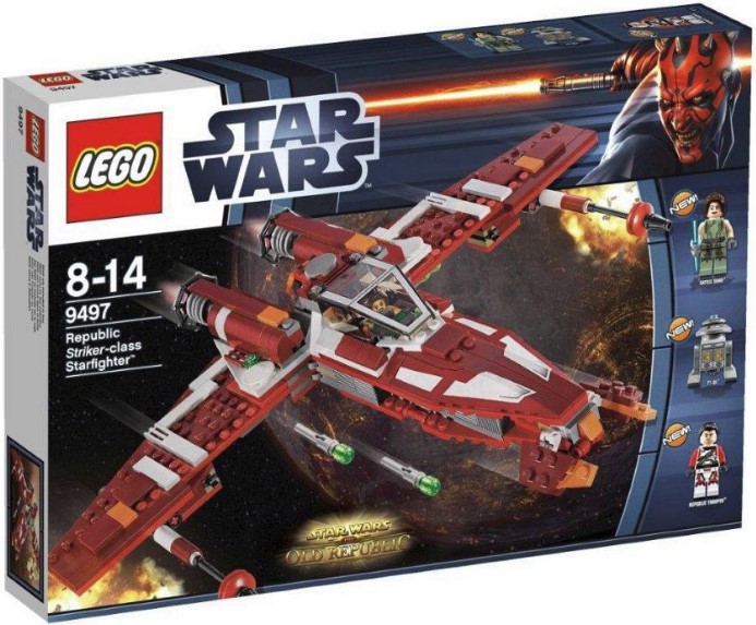 Лего Star Wars 9497 Республиканский атакующий звездный истребитель
