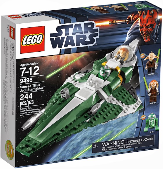 Лего Star Wars 9498 Звёздный истребитель джедая Саези Тиина