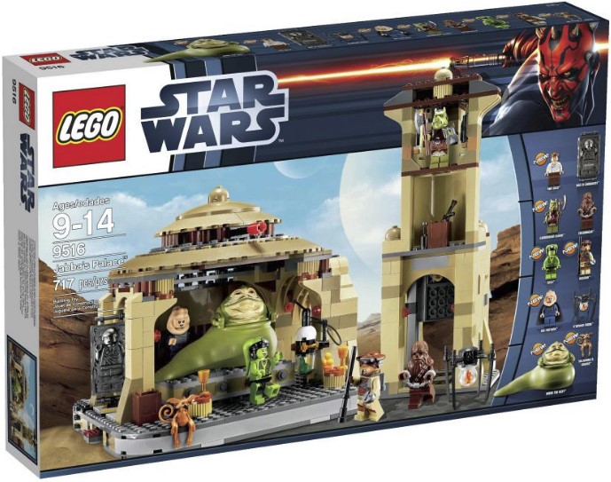 Лего Star Wars Дворец Джаббы 9516