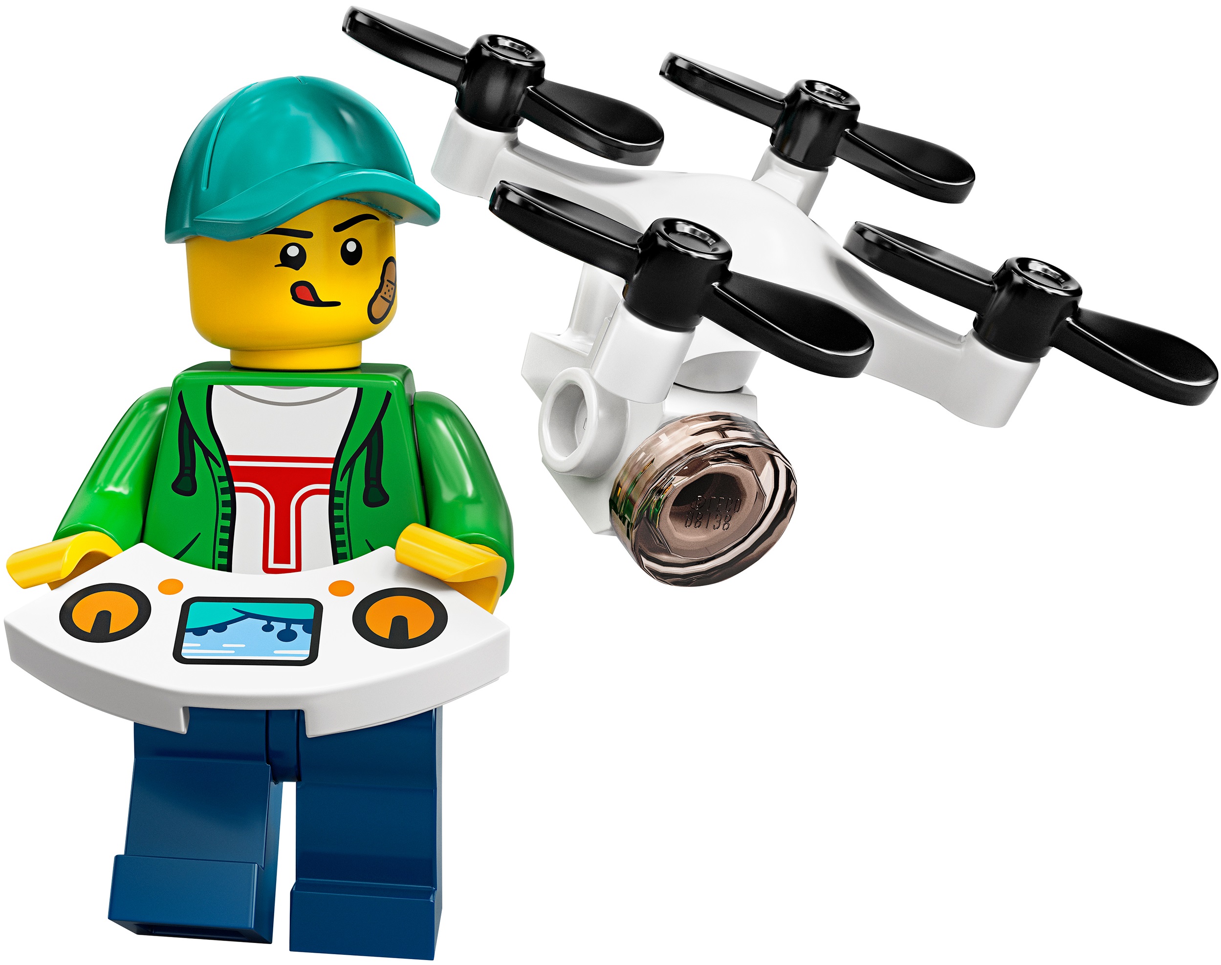 Лего Минифигурки 20-й выпуск 71027-16 Мальчик с дроном