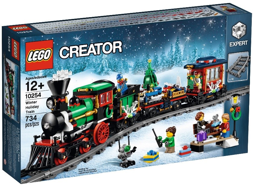 Лего Новогодний поезд 10254 Lego
