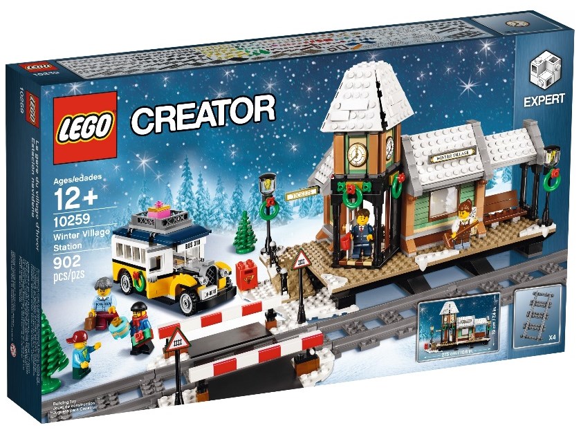 Лего Зимняя железнодорожная станция 10259 Lego
