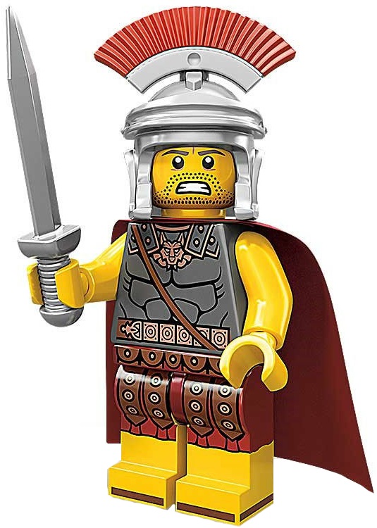 Лего Минифигурки 10-й выпуск 71001-3 Римский командир