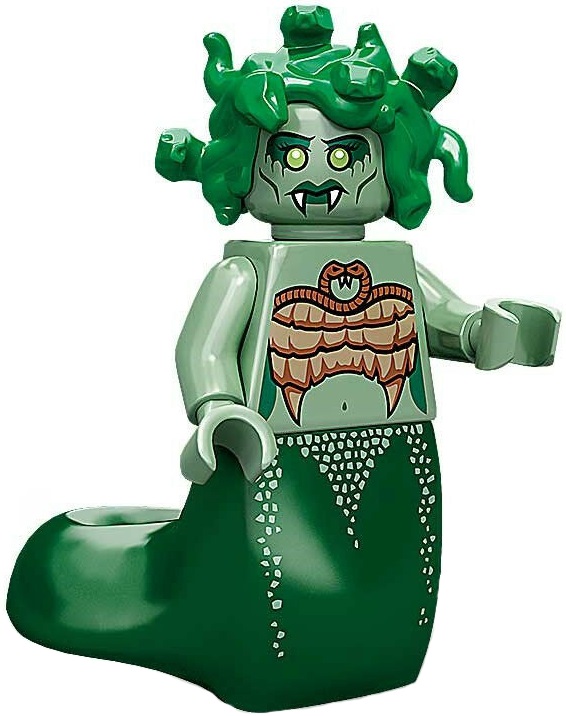 Лего Минифигурки 10-й выпуск 71001-2 Медуза Горгона