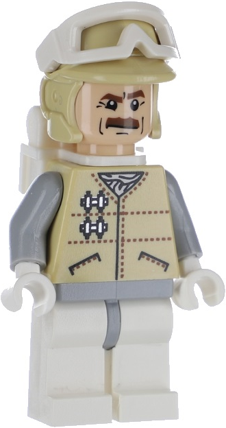Лего Star Wars Офицер с планеты Хот
