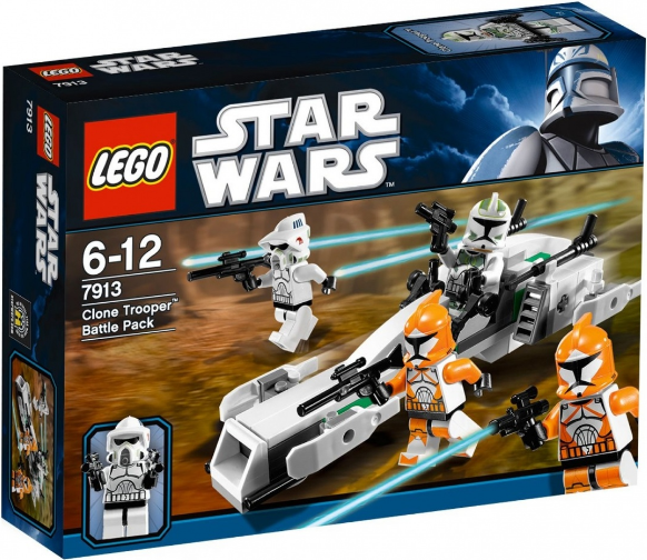 Лего Star Wars 7913 Боевой отряд штурмовиков-клонов