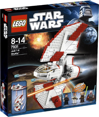 Лего Star Wars 7931 Шатл джедаев Т-6
