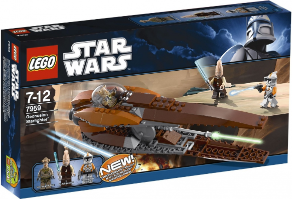 Лего Star Wars 7959 Звёздный истребитель Джеонозианцев