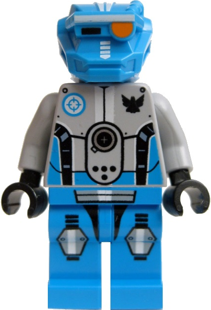Лего Галактический Отряд (Lego Galaxy Squad) Лазурный робот