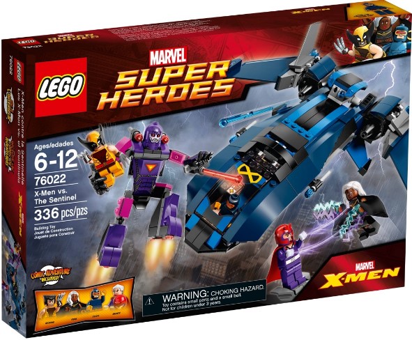 Лего Супер Герои Marvel Люди Икс против Стража 76022