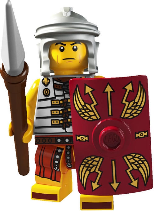 Лего Минифигурки 6-й выпуск 8827-10 Римский солдат