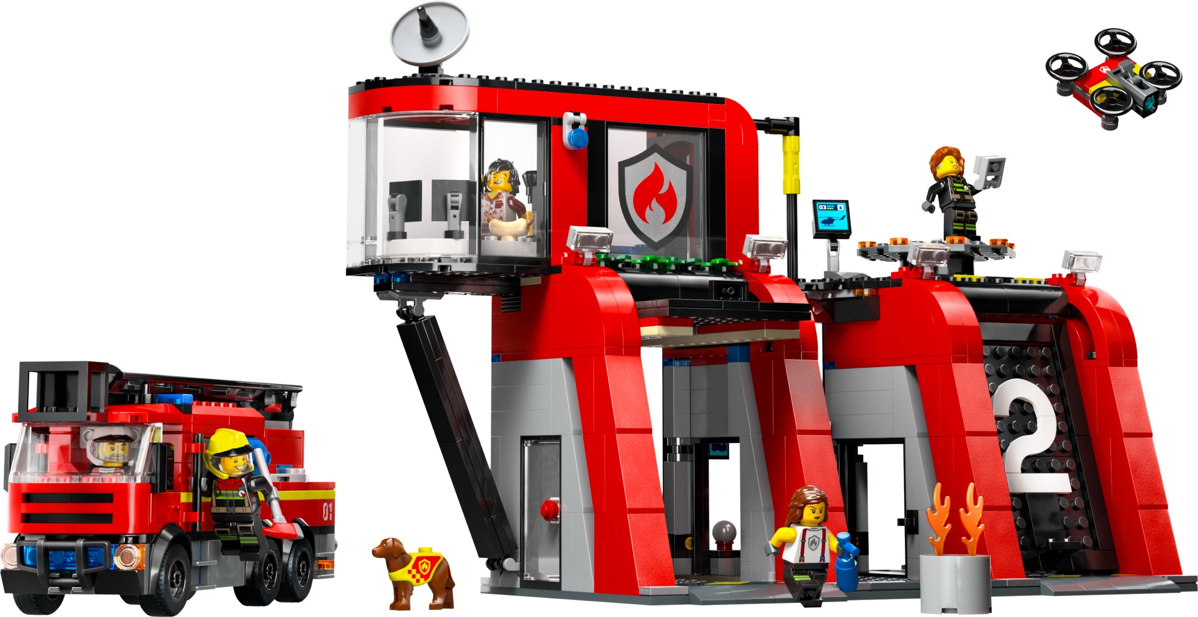 LEGO City Пожарная станция 60414