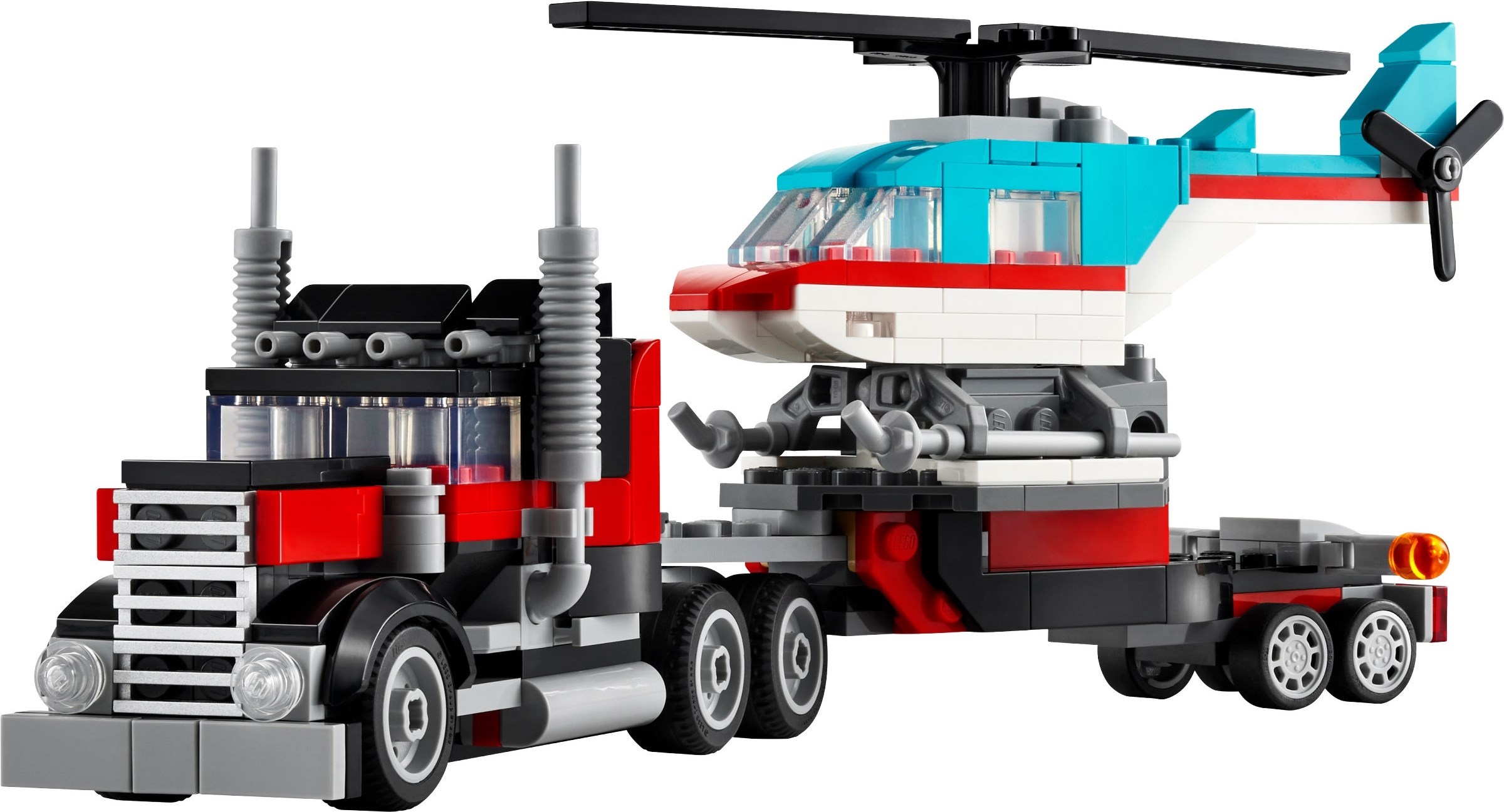 LEGO Creator Бортовой грузовик с вертолетом 31146