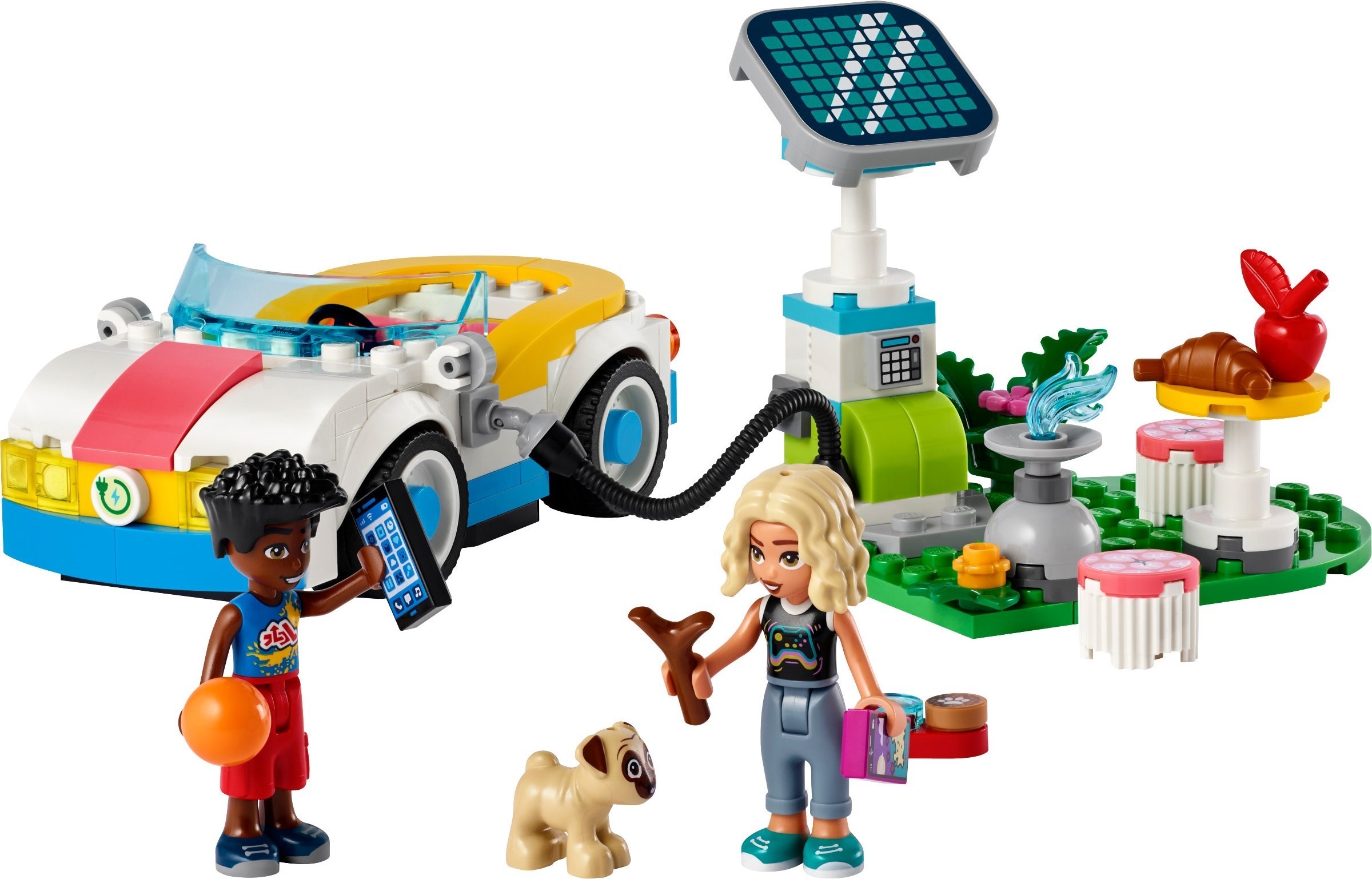 LEGO Friends Электромобиль и станция 42609