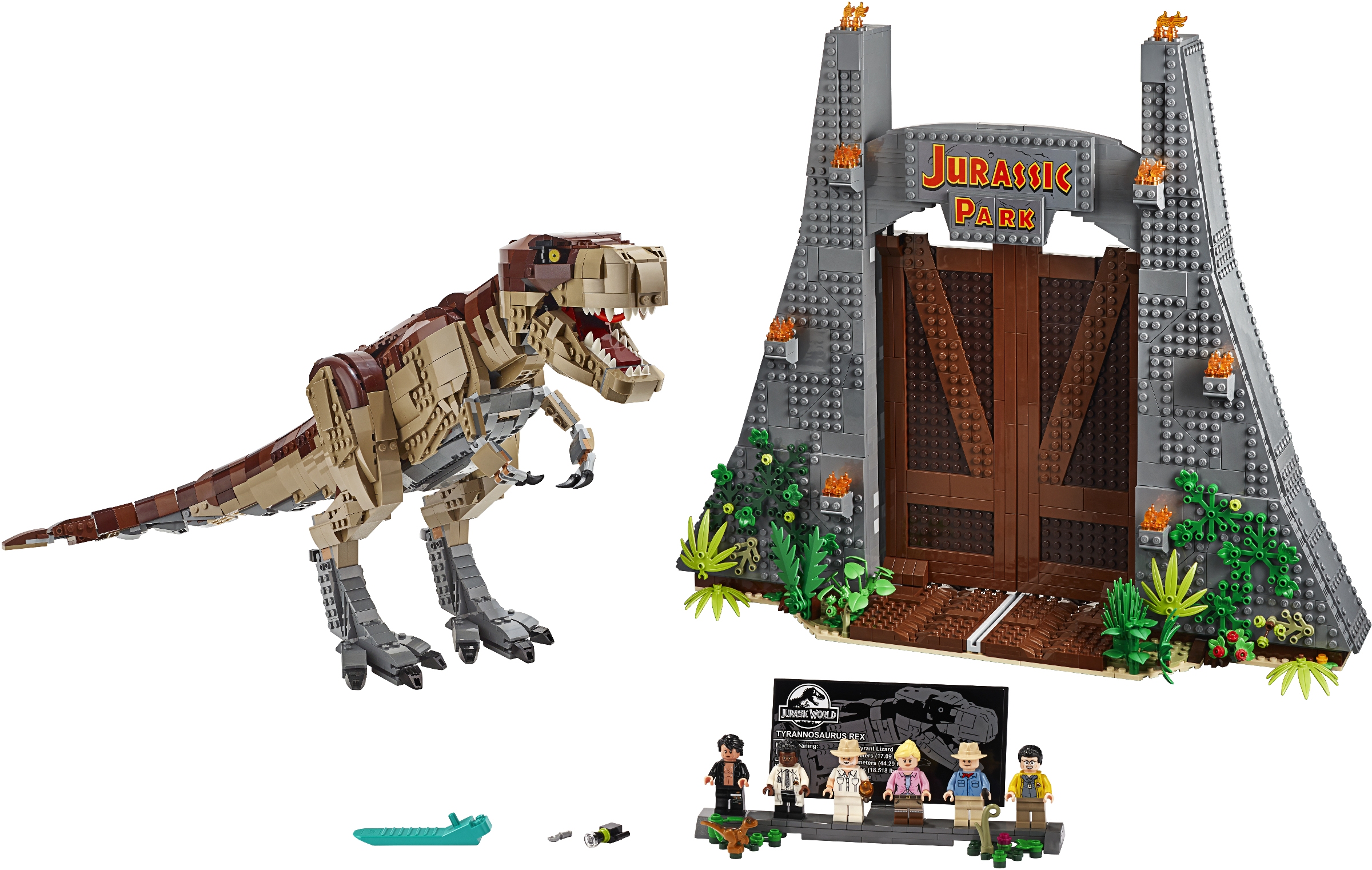 Купить Лего - 75936 - Парк Юрского периода: ярость тираннозавра Lego