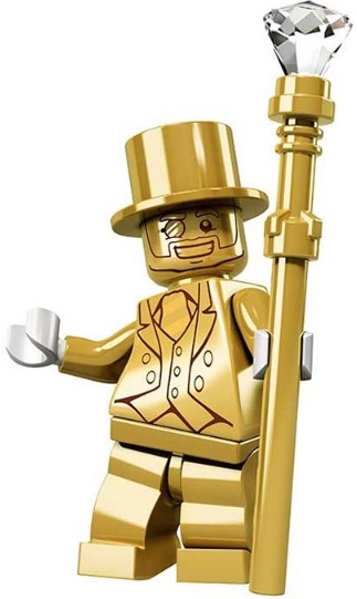 Mr gold sales lego man